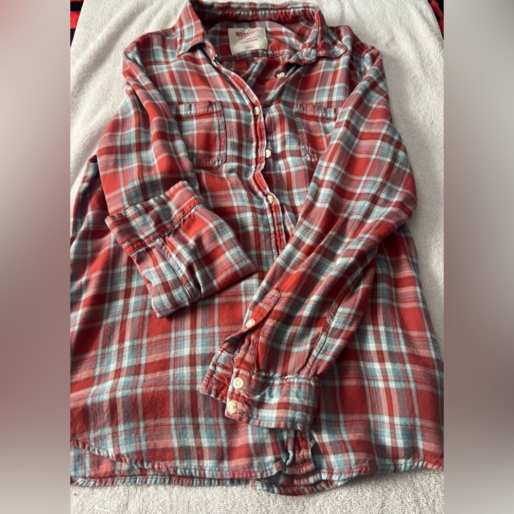 Light weight , Flannel Long Sleeve Shirt